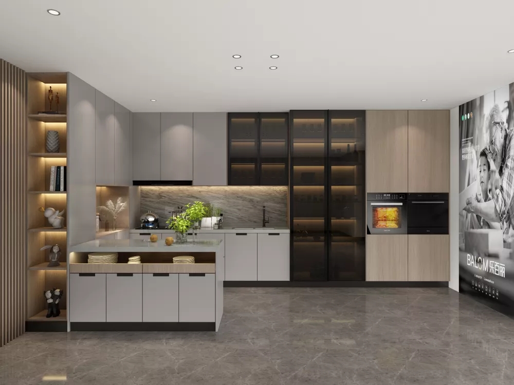 custom modern kitchen cabinet