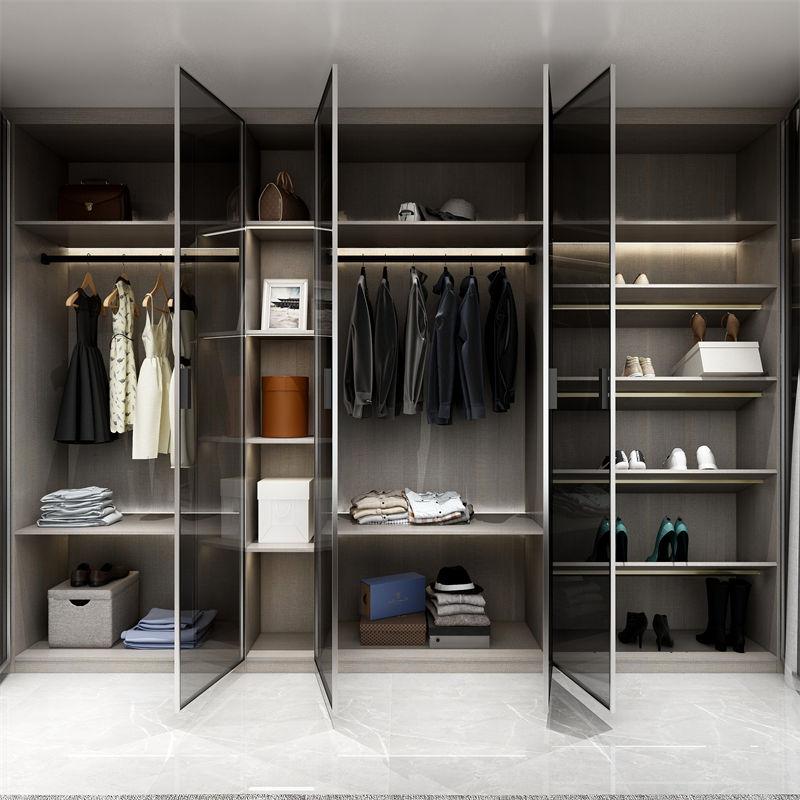 Factory Direct Supplier Modern Cloakroom Walk-in Wardrobe