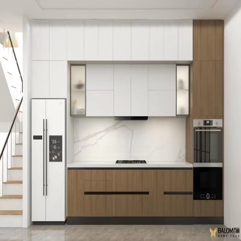 Small kitchen cabinet design scheme, each of which is very practical and beautiful
